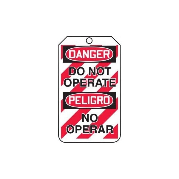 Accuform PF-Cardstock, 3-1/4 in Width, 1/4 in Height, , 5 PK TMS240PTM - main